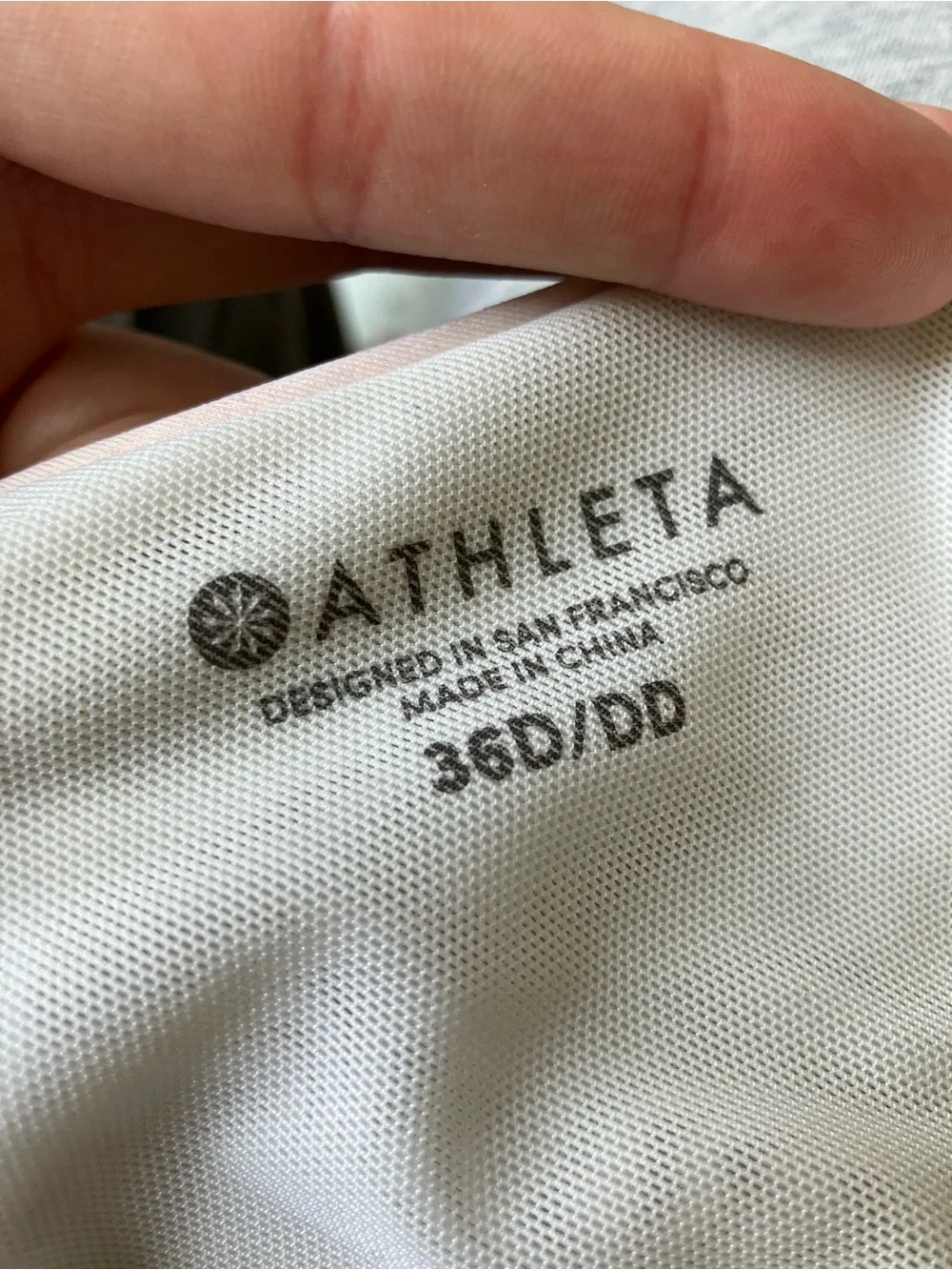 Athleta | Kata South Beach Bikini Top and Shorts Set Pink Quartz Swirl 36D/DD L